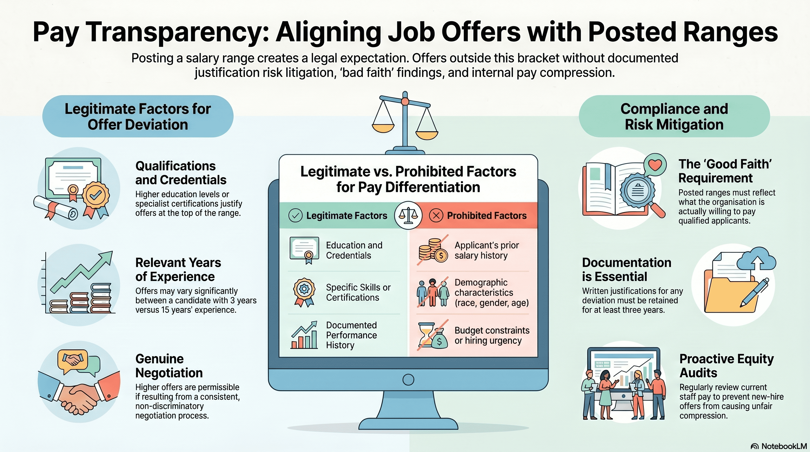 Ensuring Actual Job Offers Align with Posted Pay Ranges