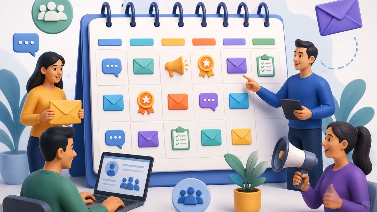 Employee Referral Program Communication Calendar
