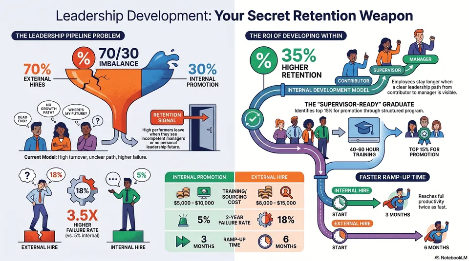 Leadership Development Is a Retention Strategy Not Just an HR Program