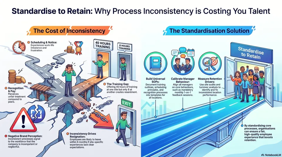 Inconsistent Processes Are Costing You Employees Standardize to Retain