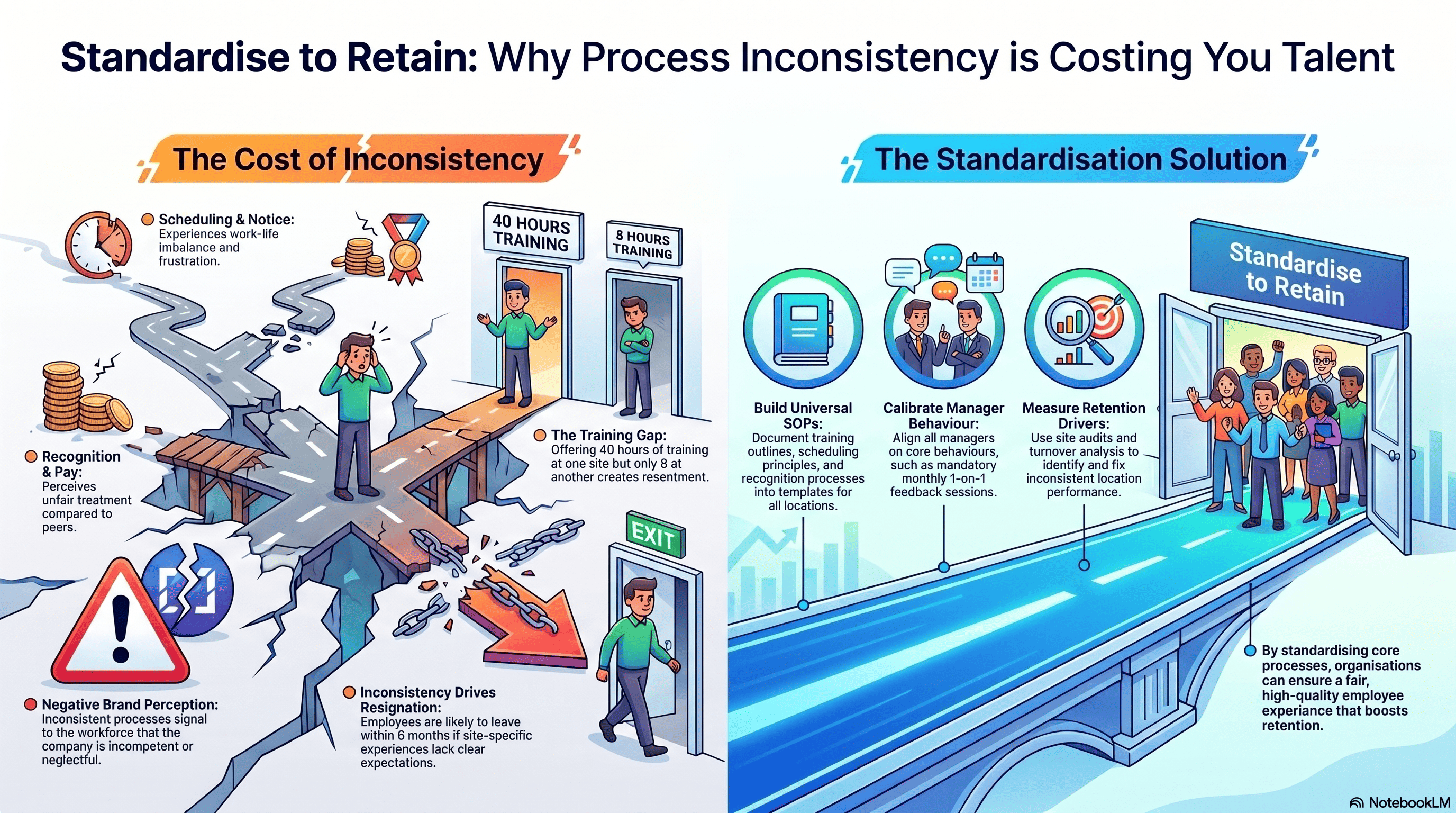 Inconsistent Processes Are Costing You Employees Standardize to Retain