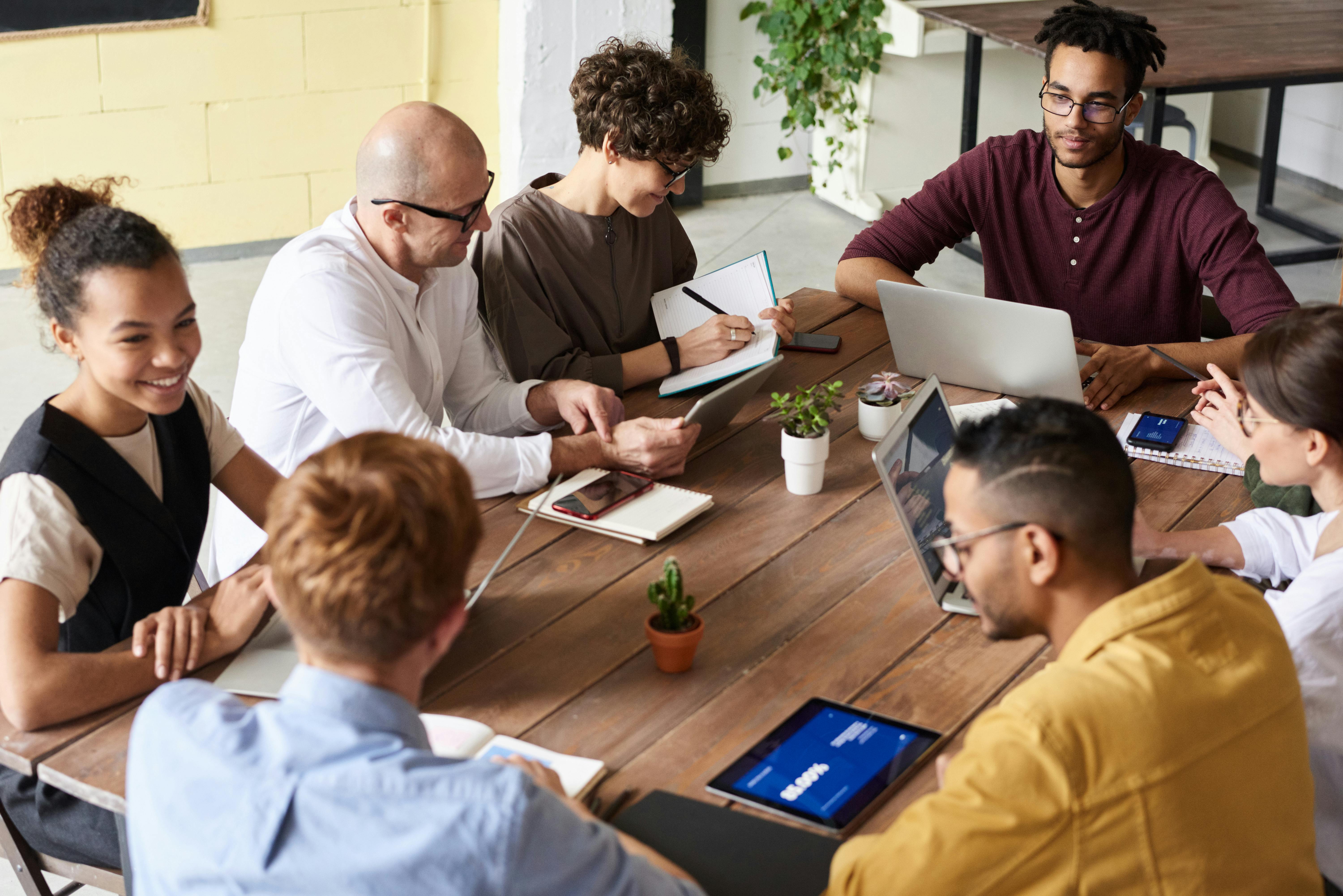 Group of HRs managing hiring at scale