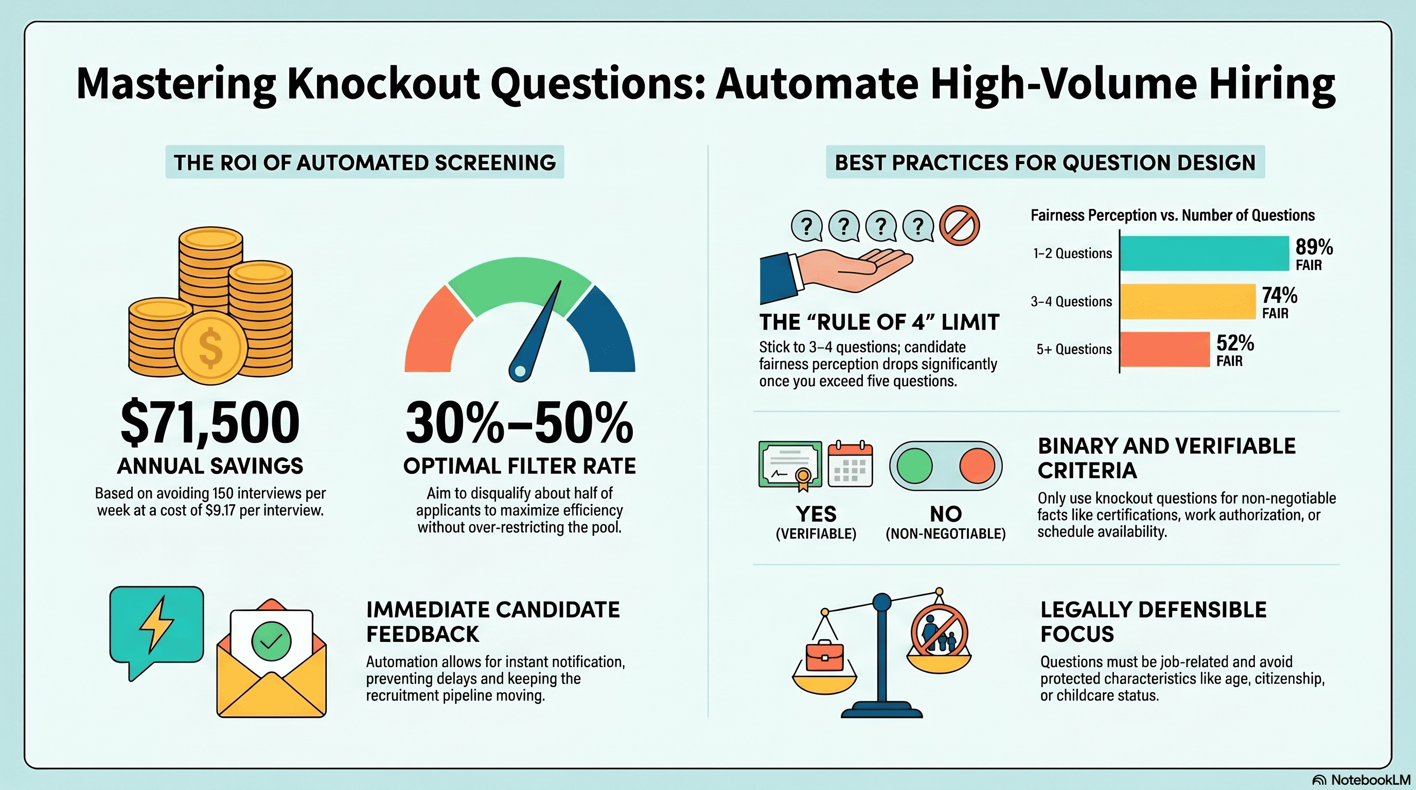 Knockout Questions How to Filter 50 Percent of Unqualified Applicants Automatically