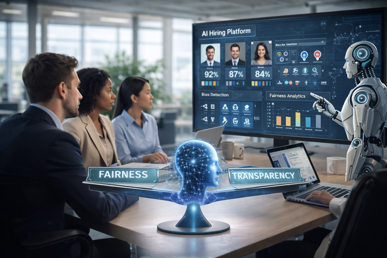 Can AI Help Create More Fair and Transparent Hiring Processes?