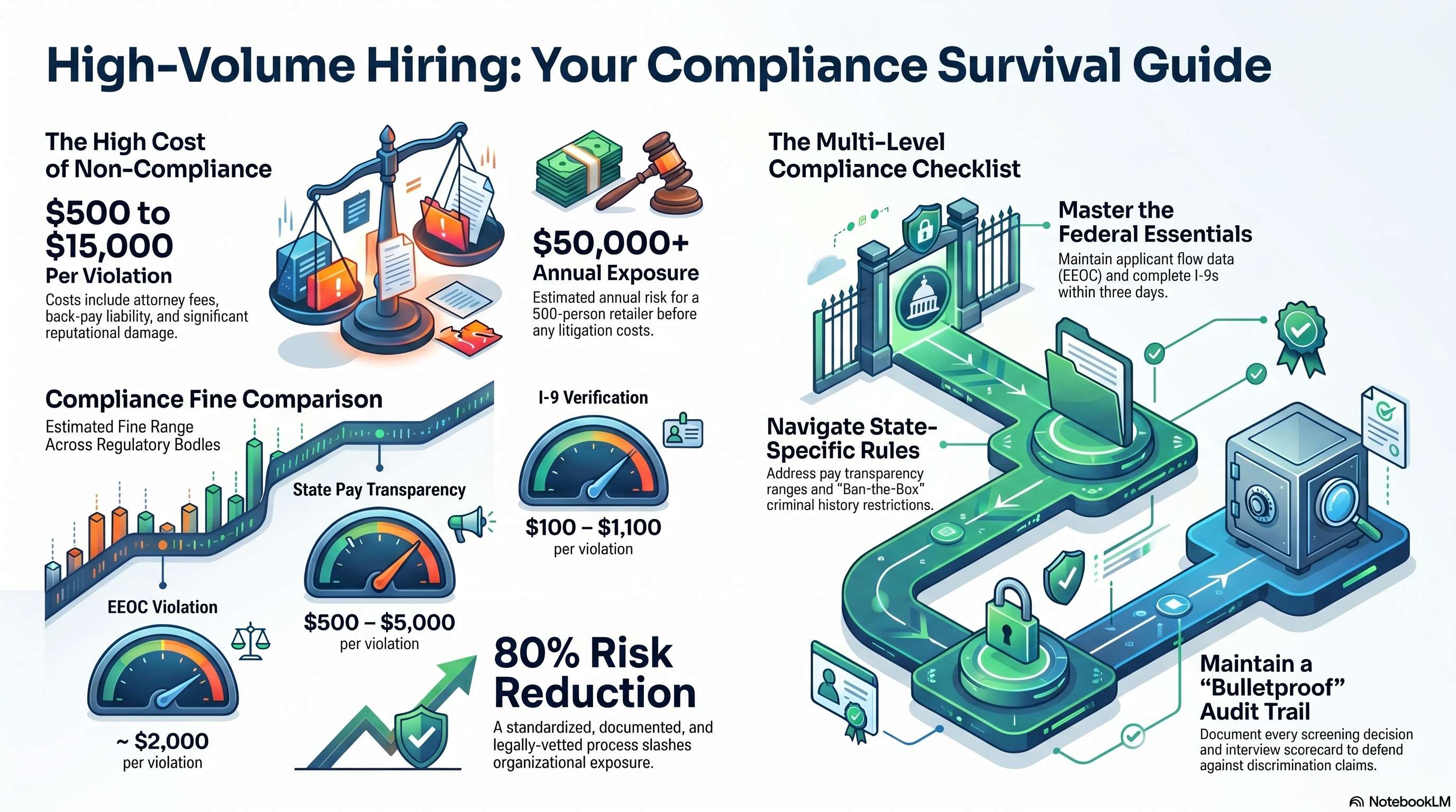 The Compliance Checklist for High-Volume Hiring
