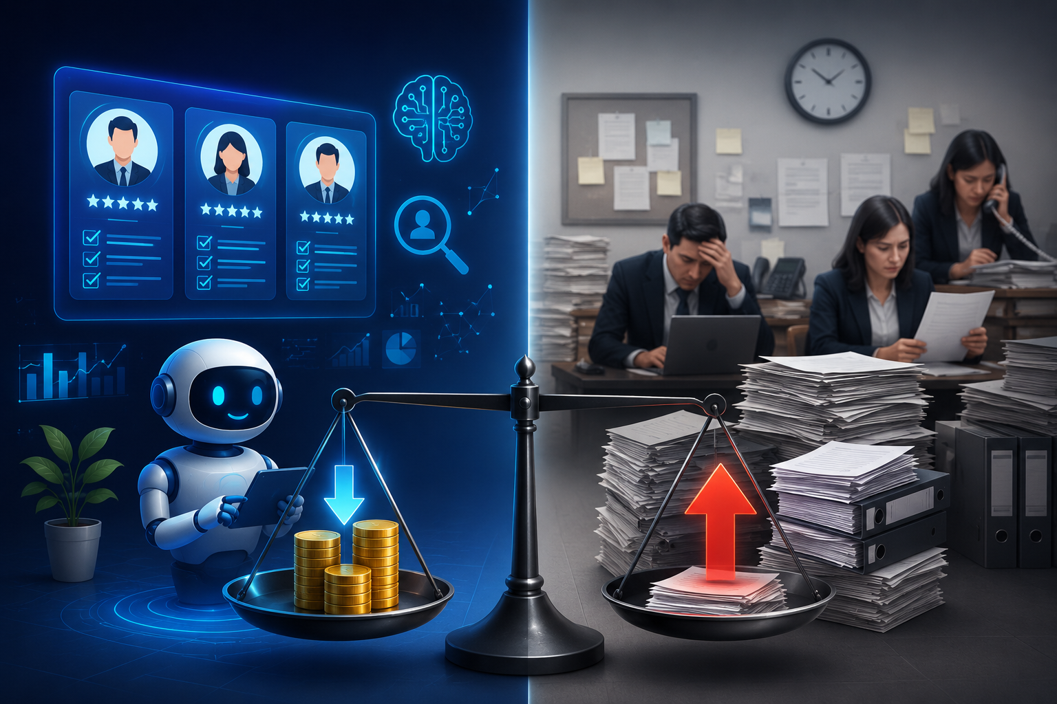 Cost Comparison: AI Hiring vs Traditional Recruiting Models