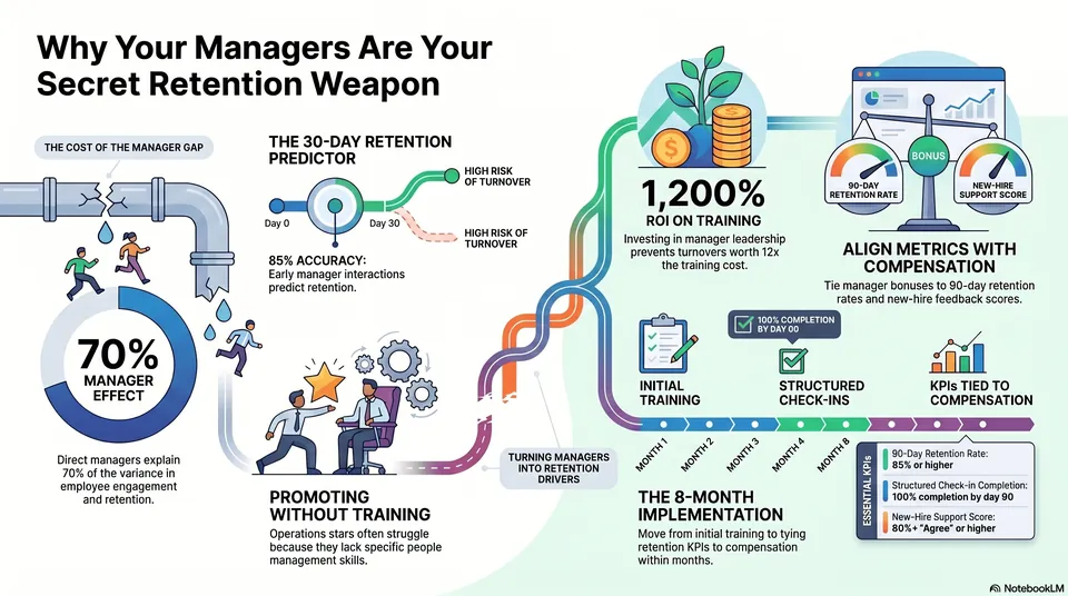 Why Your Managers Are Your Biggest Retention Risk—And Your Biggest Opportunity