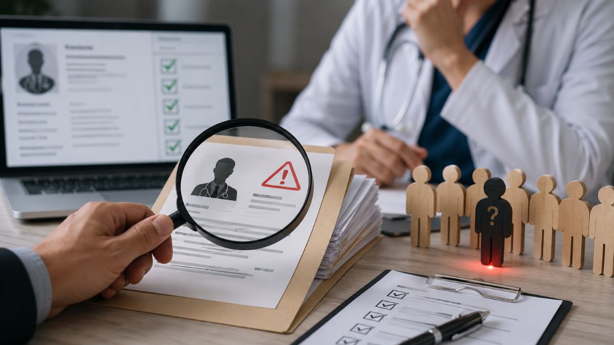 Resume Fraud in Healthcare: Why Credential Verification Is Non-Negotiable