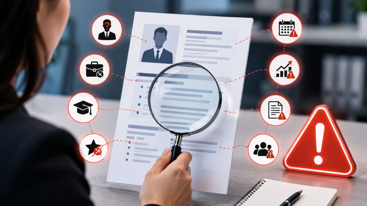 How to Spot a Fake Resume: 10 Red Flags Every Recruiter Should Know