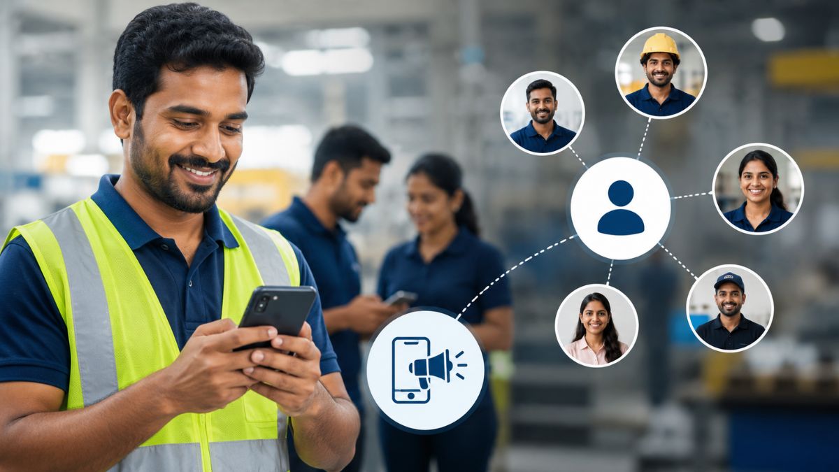 Mobile-First Employee Referral: How to Get Frontline Workers Referring