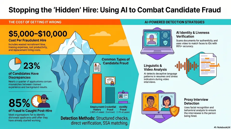Using AI to Detect Fraudulent Candidates Before They Cost You