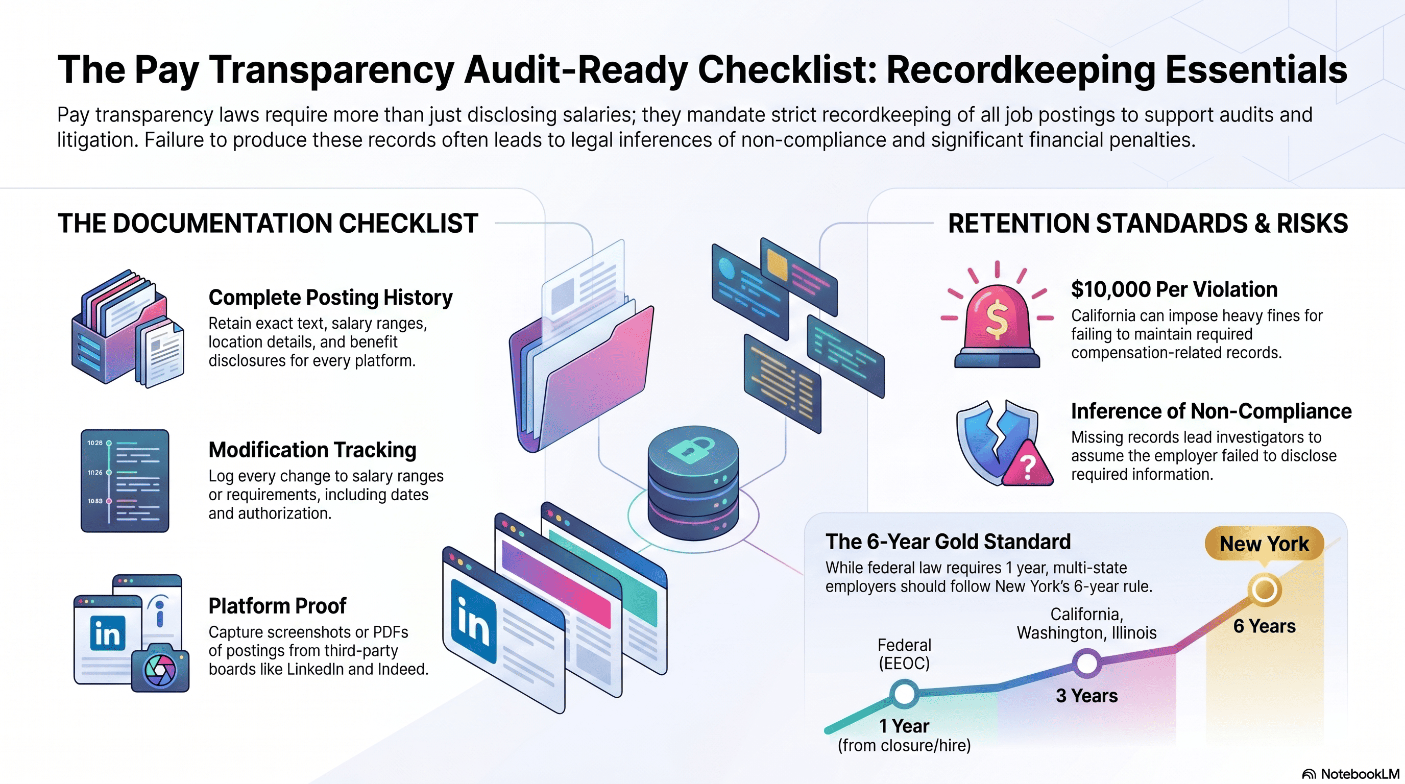 Recordkeeping Requirements for Job Postings Under Pay Transparency Laws