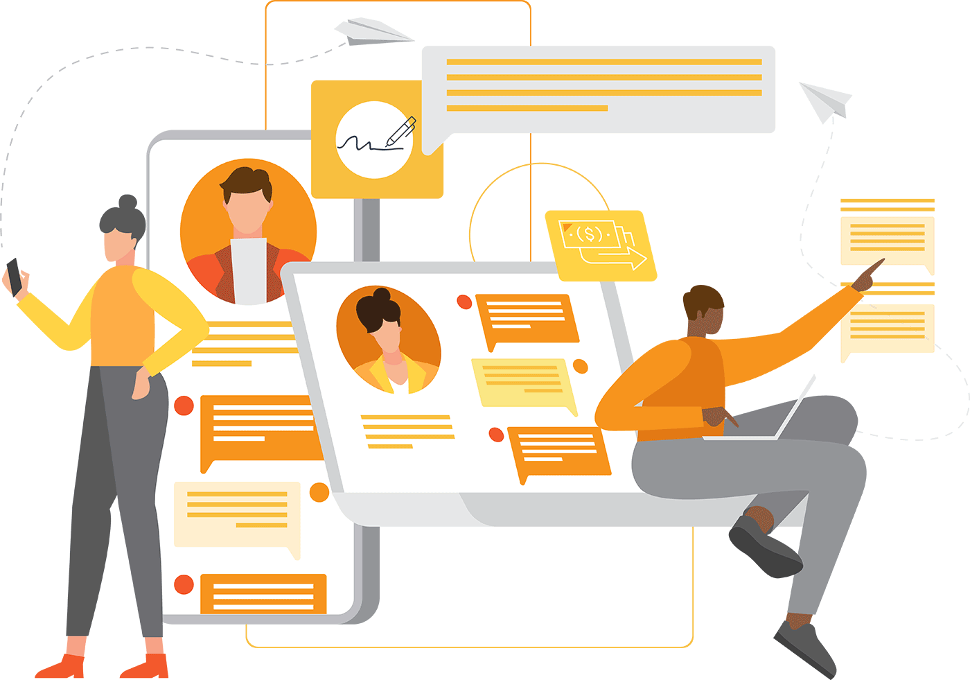 Text to apply software
