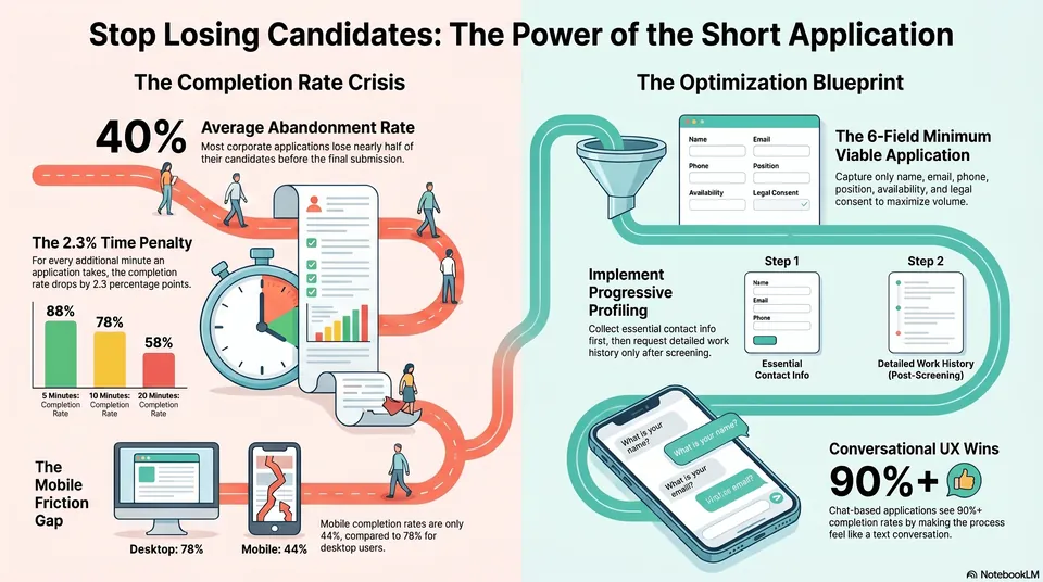 The Shorter Your Application The More Completed Applications You Get