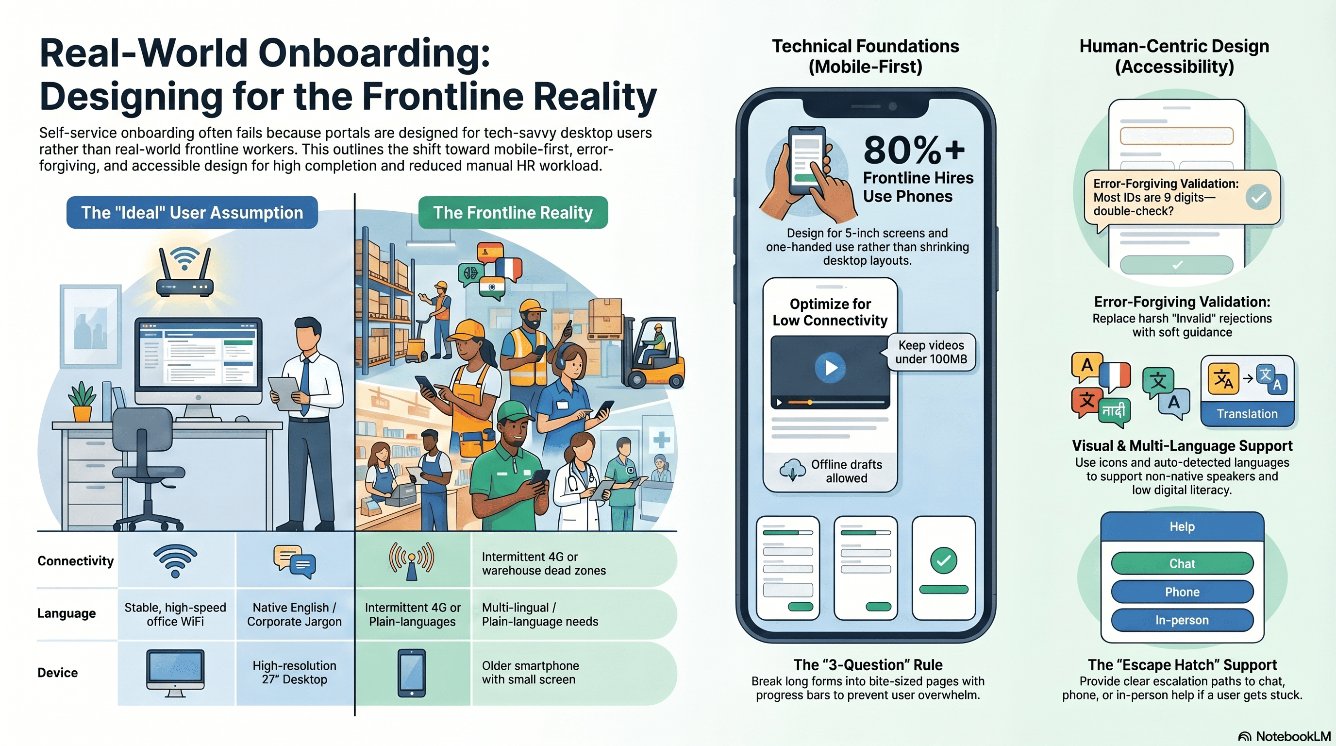Self-Service Onboarding: Designing for Reality, Not Best-Case Scenarios